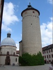 Bergfried mit Marienkirche