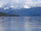 Lake Manapouri in der Sonne
