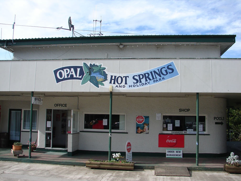 Opal Hot Springs Camping