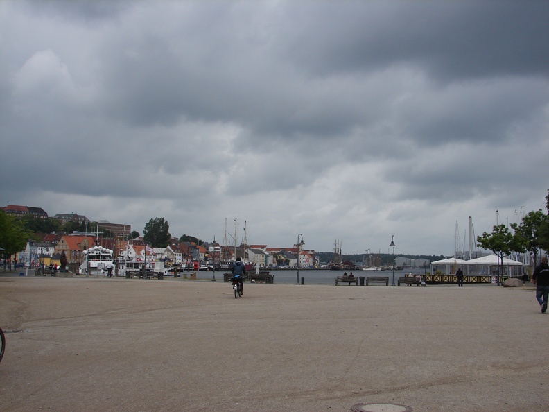 am Hafen in Flensburg