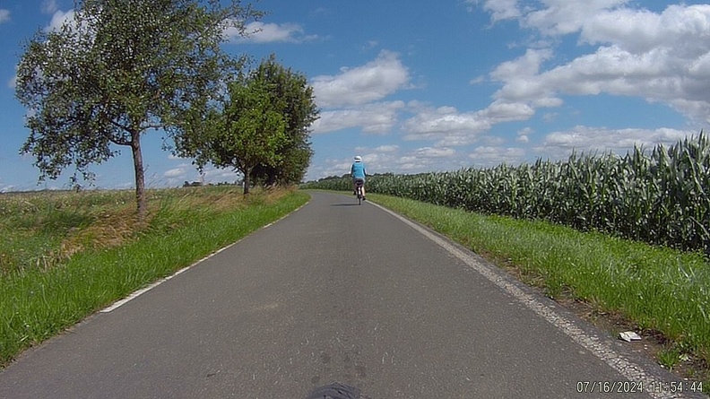 schöner Radweg